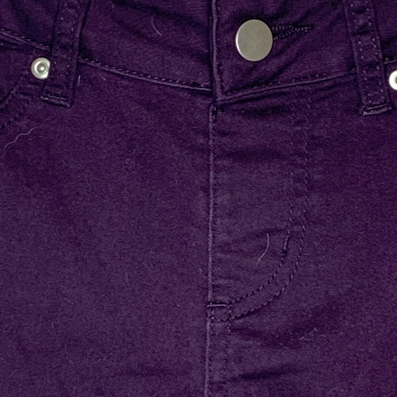 4/$35 Nygard Pants Jeans Denim 4 Purple Stretch - Picture 2 of 5
